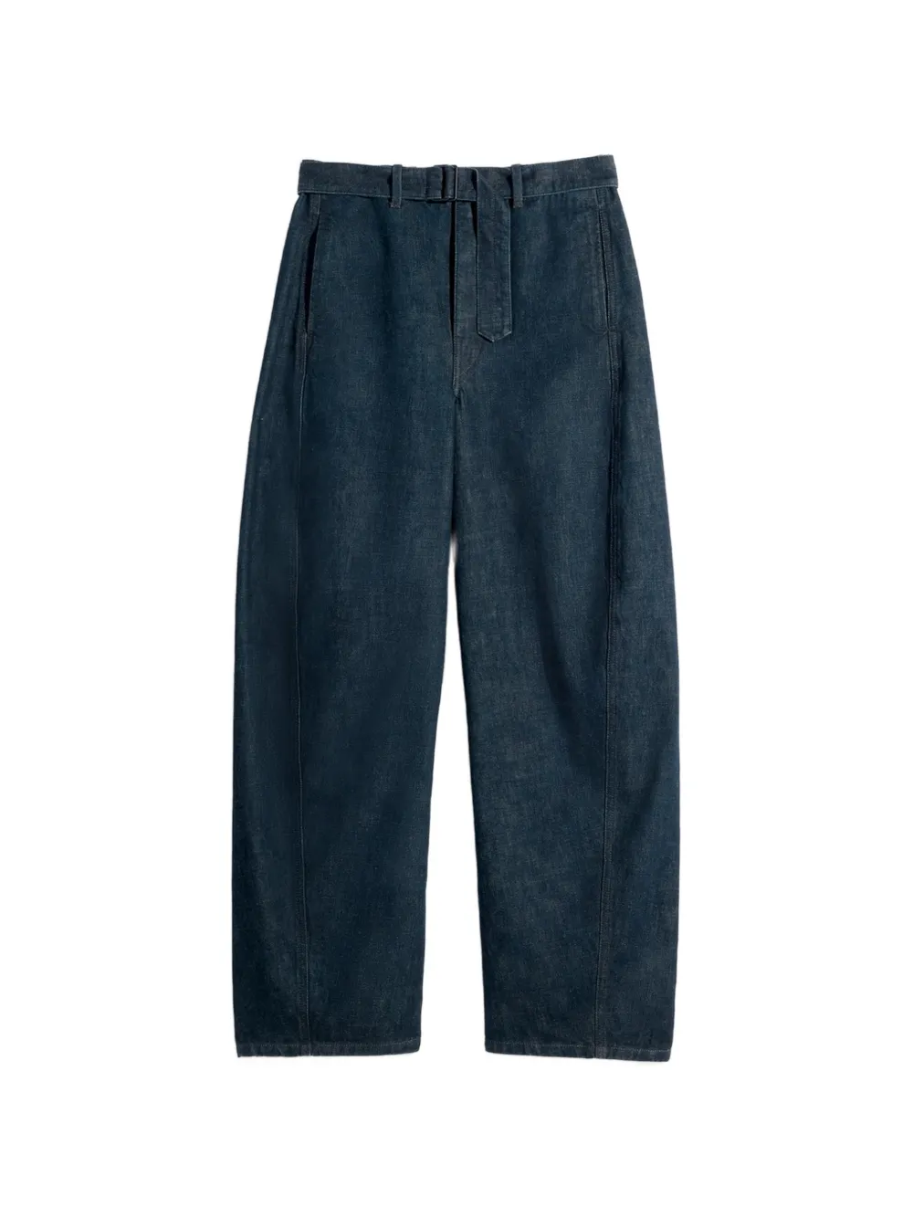 LEMAIRE Denim jeans met ceintuur Blauw