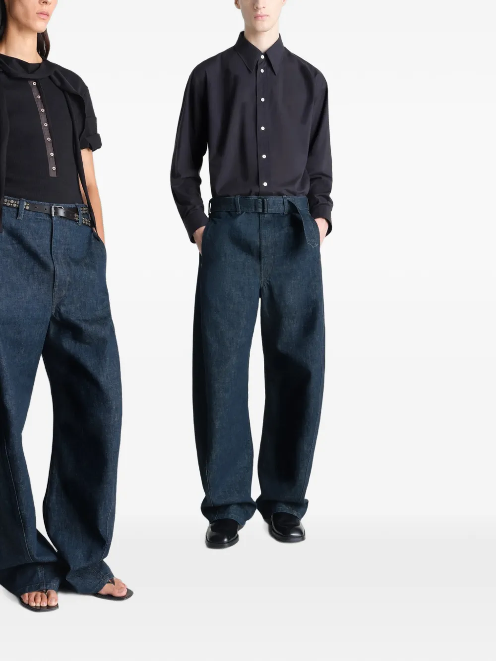 Lemaire Black Sailor Jeans | Smart Closet