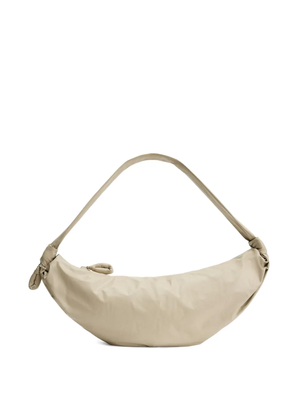 LEMAIRE large Soft Croissant leather shoulder bag Beige