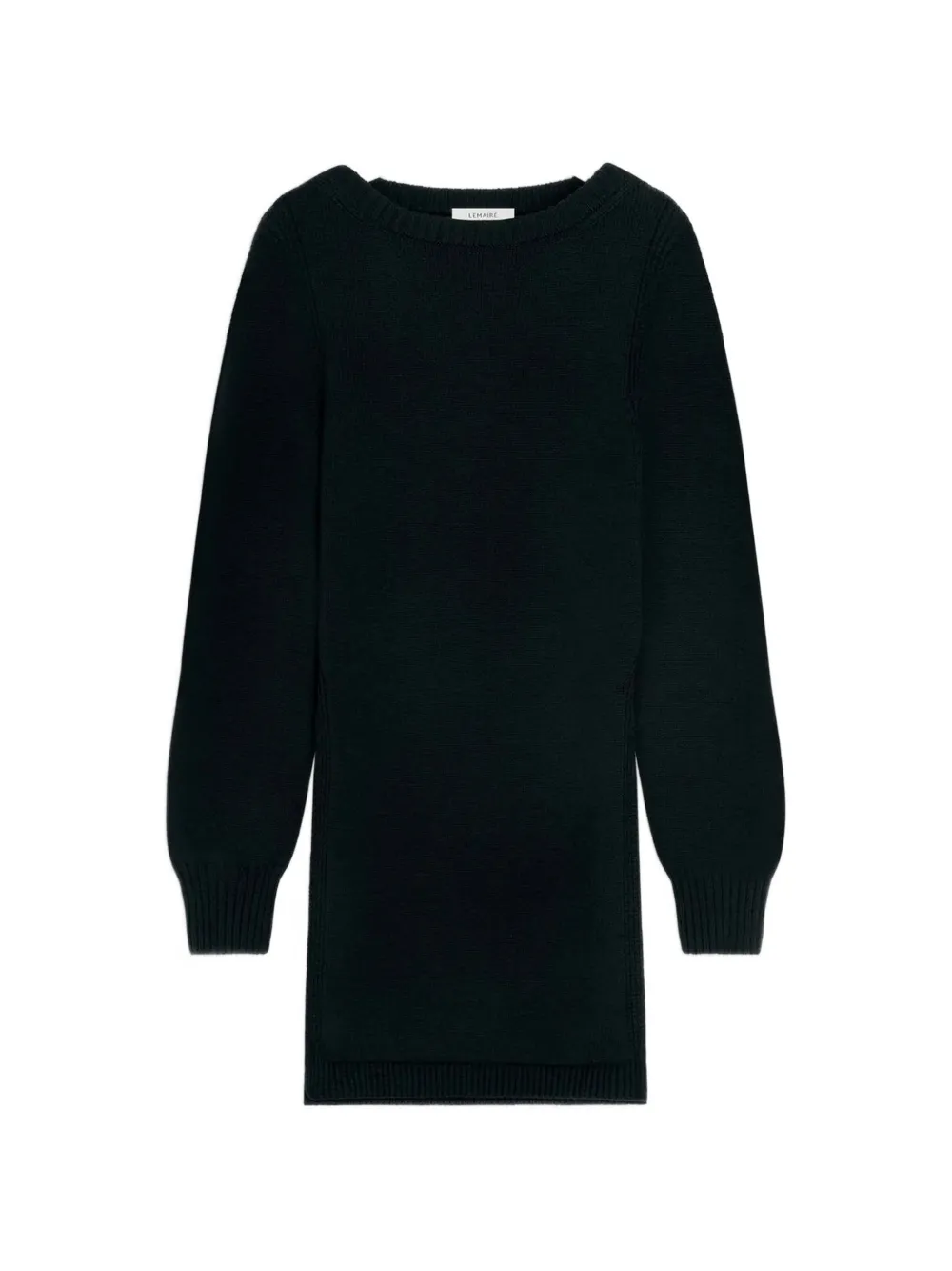LEMAIRE Sweater met zijsplit Zwart