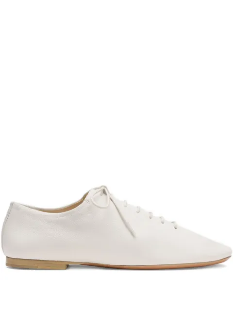 LEMAIRE leather lace-up derby shoes