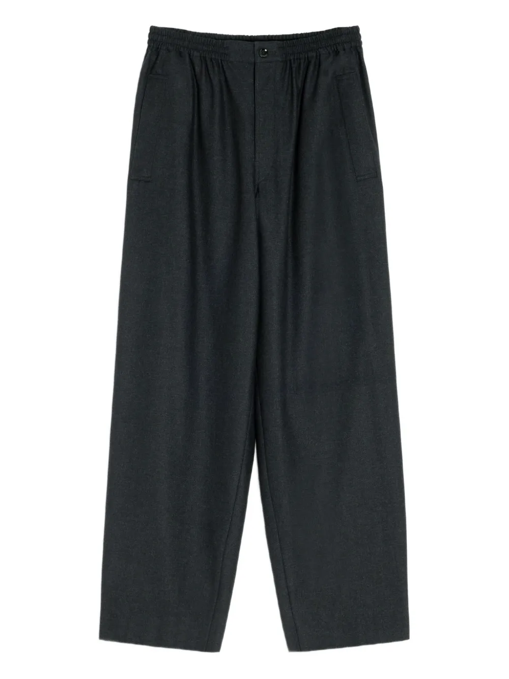 LEMAIRE elasticated-waist trousers | Grey | Image 1