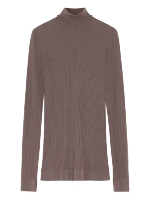 LEMAIRE turtleneck ribbed top