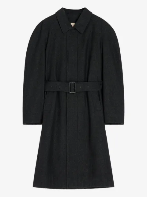 LEMAIRE raglan-sleeve belted coat