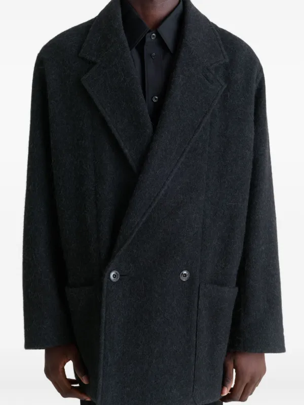 LEMAIRE ダブルコート | ブラック | FARFETCH JP