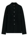 LEMAIRE patch-pocket front-closure jacket - Black