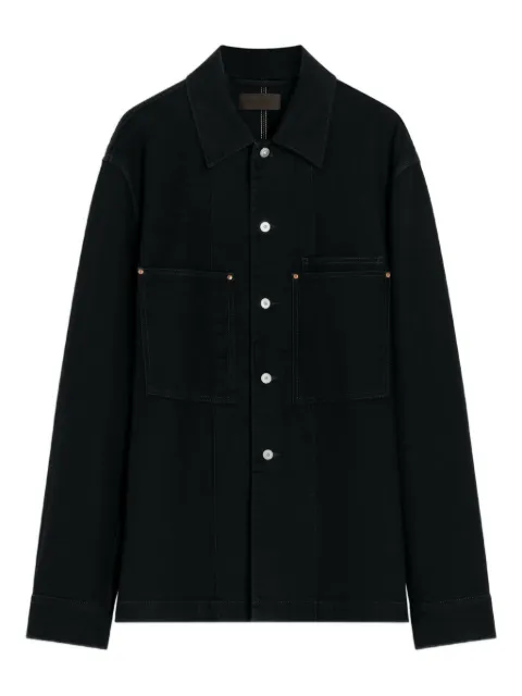 LEMAIRE patch-pocket front-closure jacket