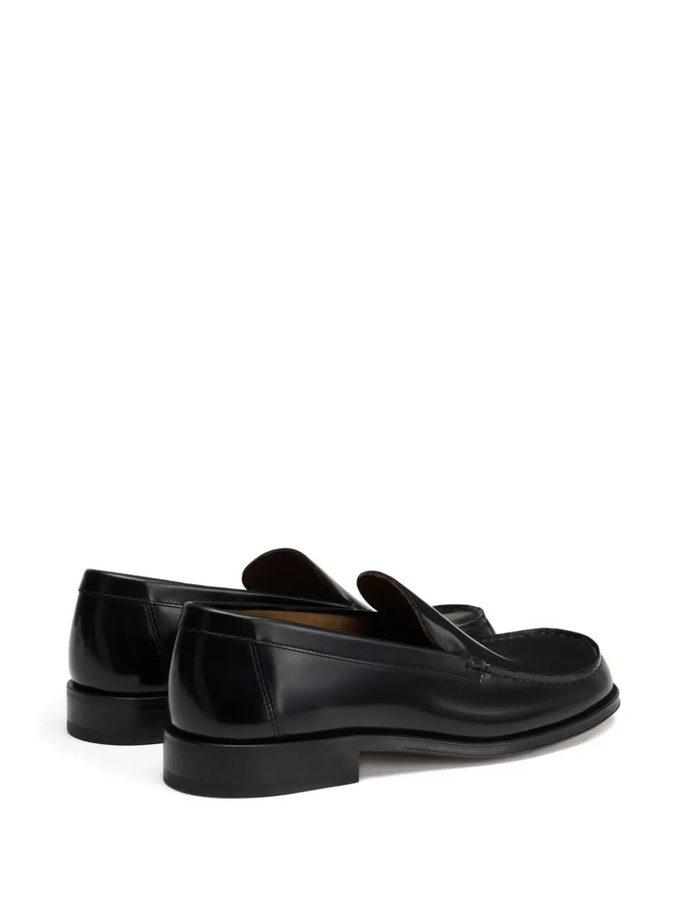 LEMAIRE Loafers met vierkante neus Zwart