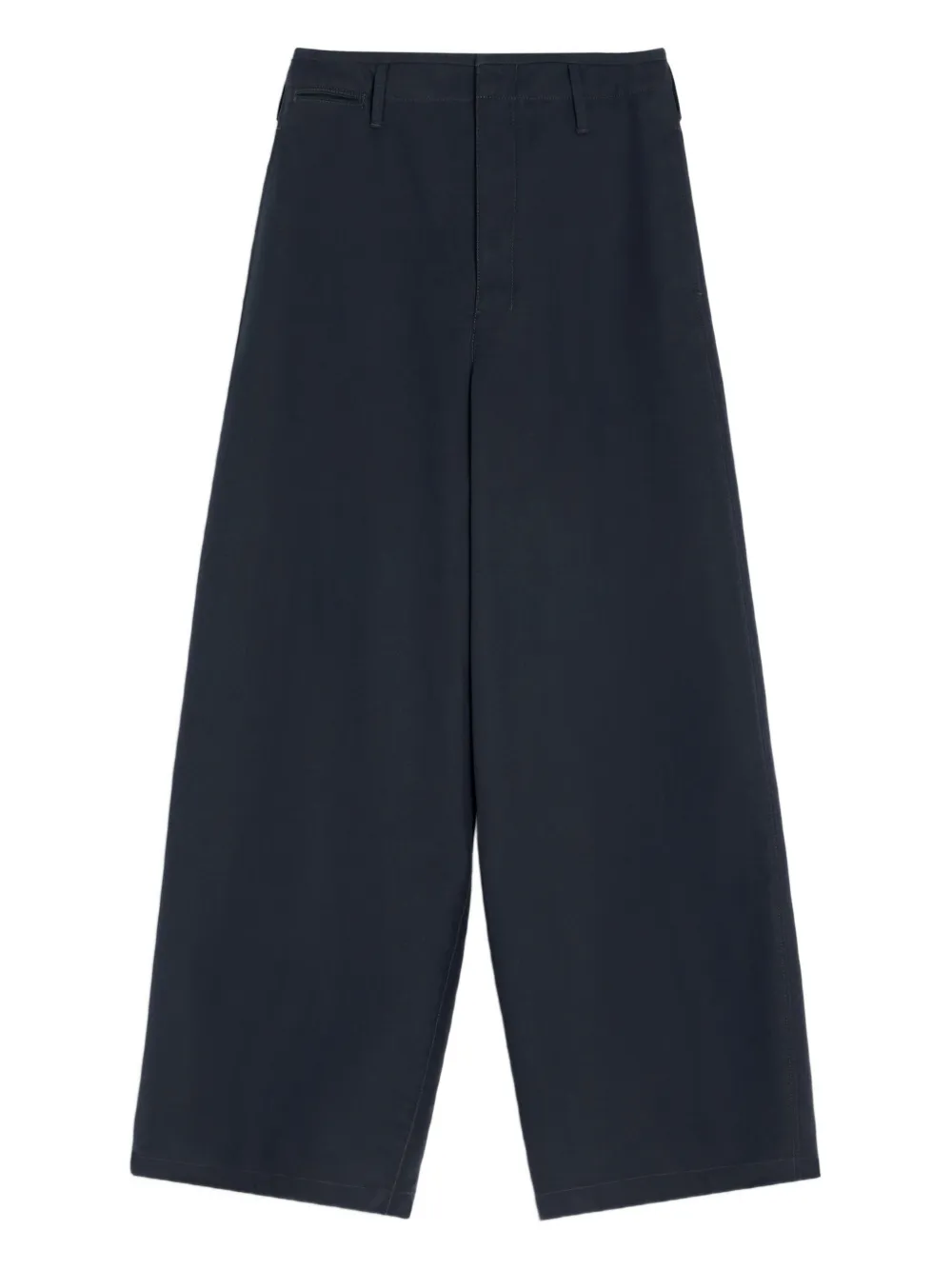 LEMAIRE piped-pocket trousers | Blue | Image 1