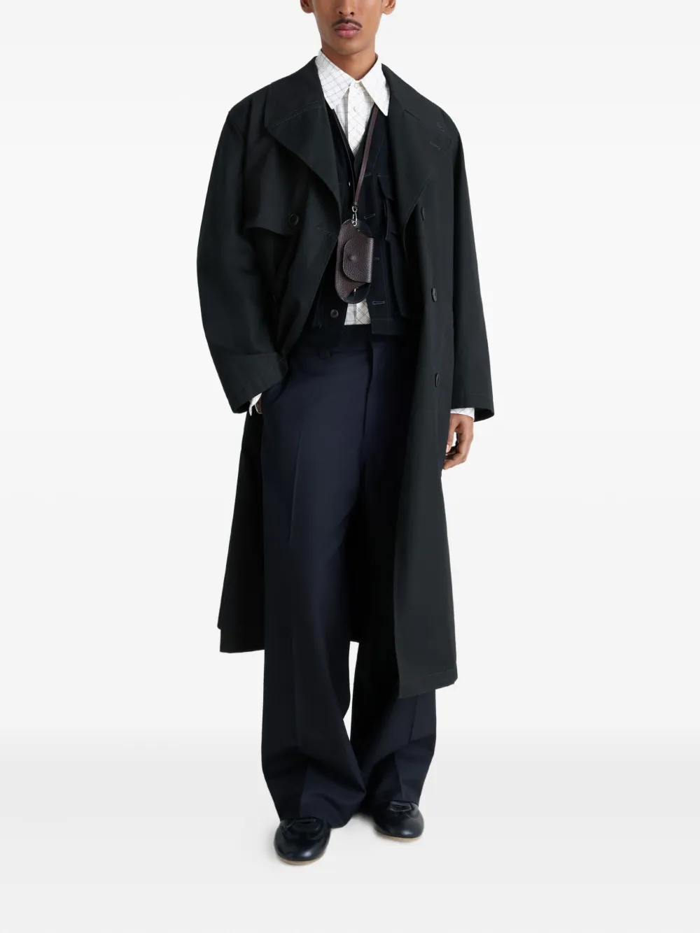 LEMAIRE double-breasted belted trench coat | Trench Coats  | Image 2