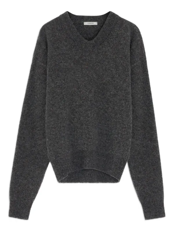 新品タグ付きLEMAIRE Vネックセーター LEMAIRE Vネック セーター | ブラック | FARFETCH JP