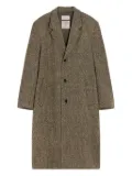 LEMAIRE Chesterfield herringbone tweed coat - Neutrals