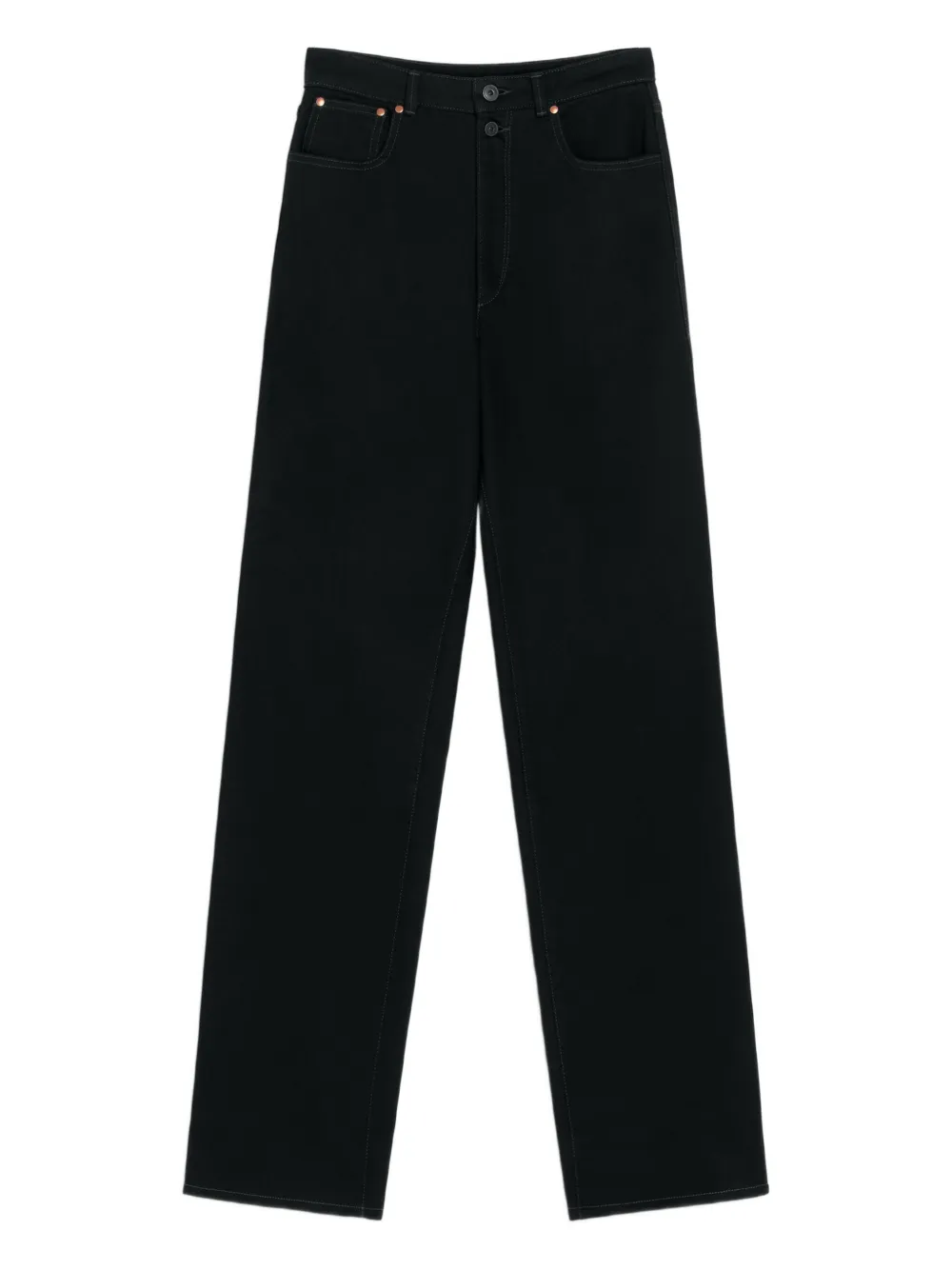 LEMAIRE High waist broeken Zwart