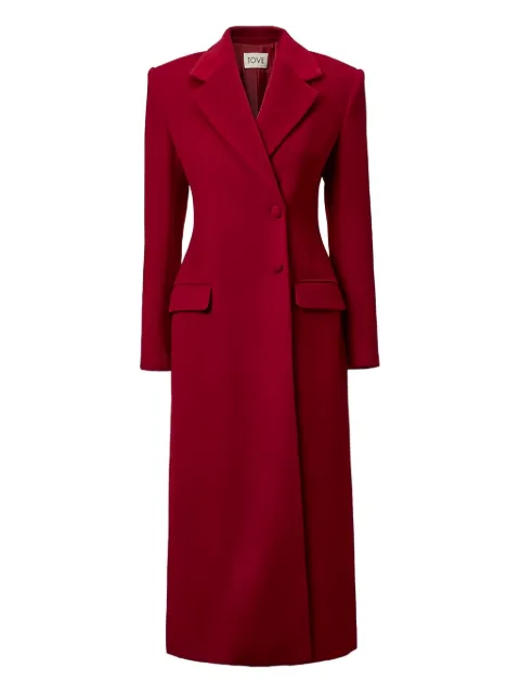 TOVE Vonnie notched-lapels coat