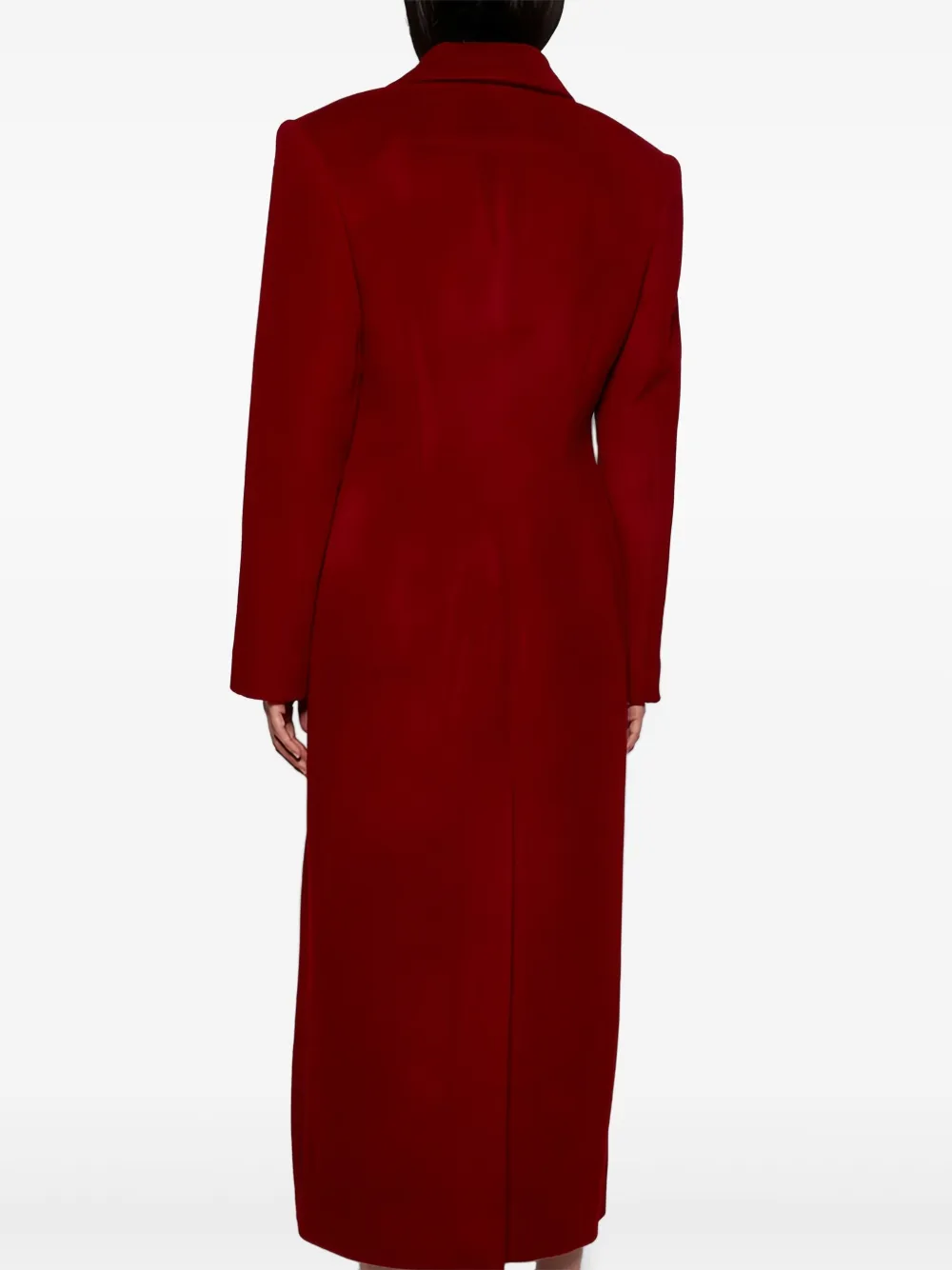 TOVE Vonnie jas met gekerfde revers Rood