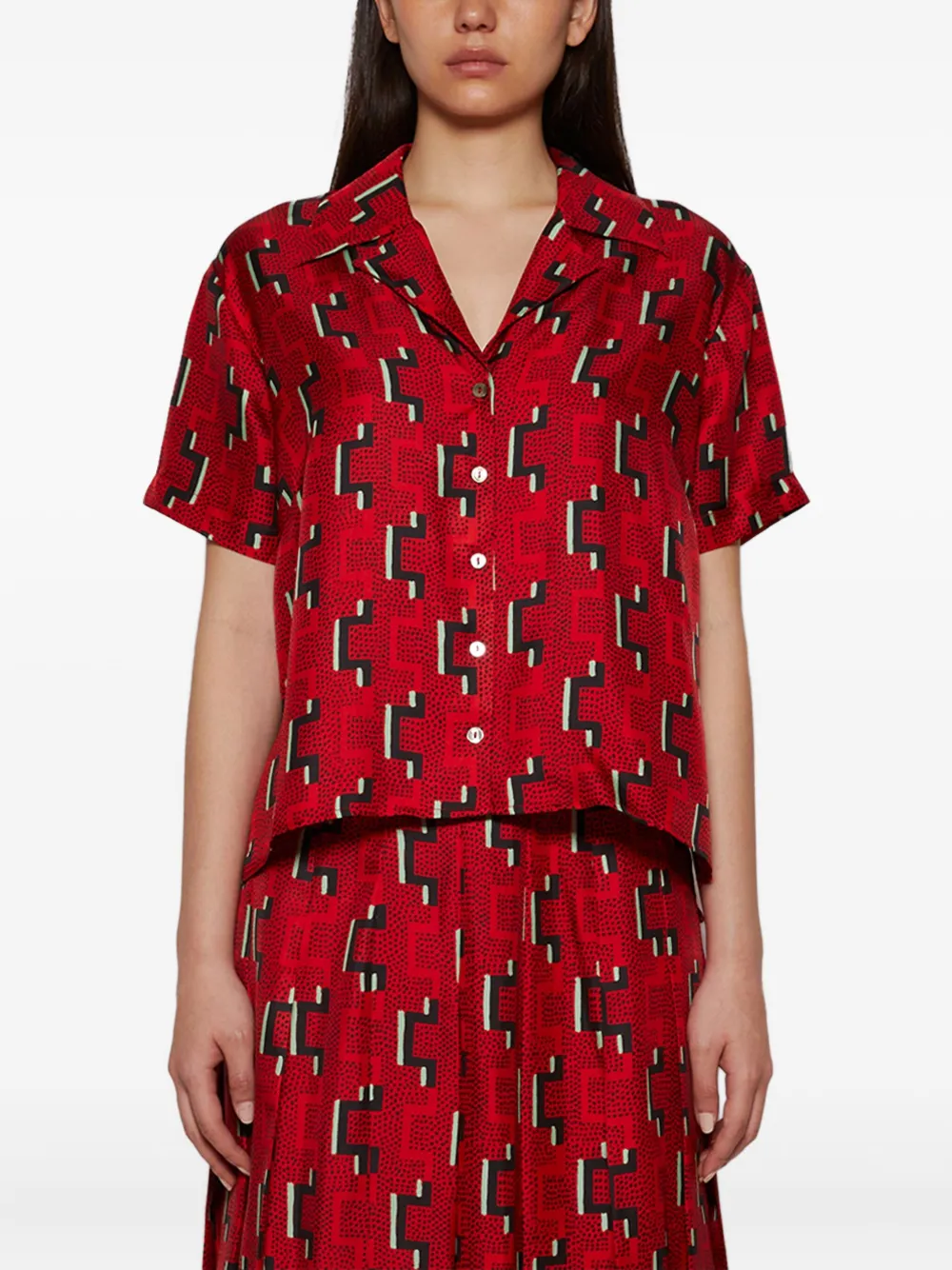 Ace Harper Short-sleeve Shirt In Red