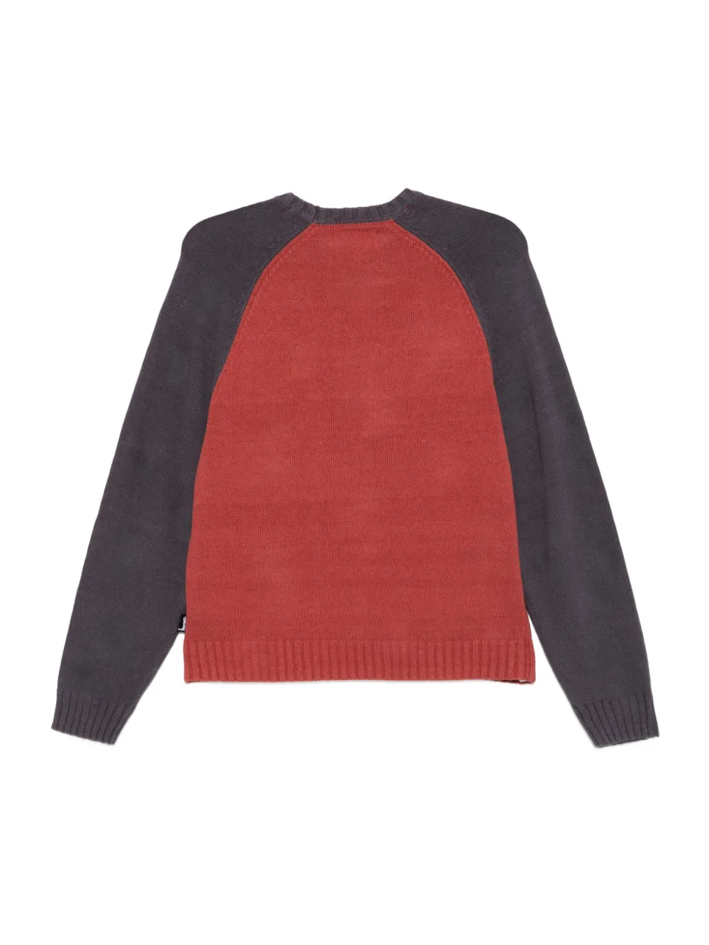 Stüssy raglan-sleeve sweater - Rood