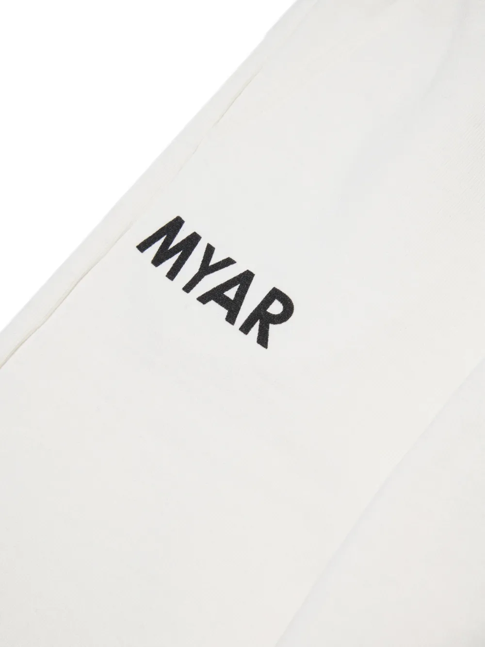 Myar Logo-print Track Pants In White