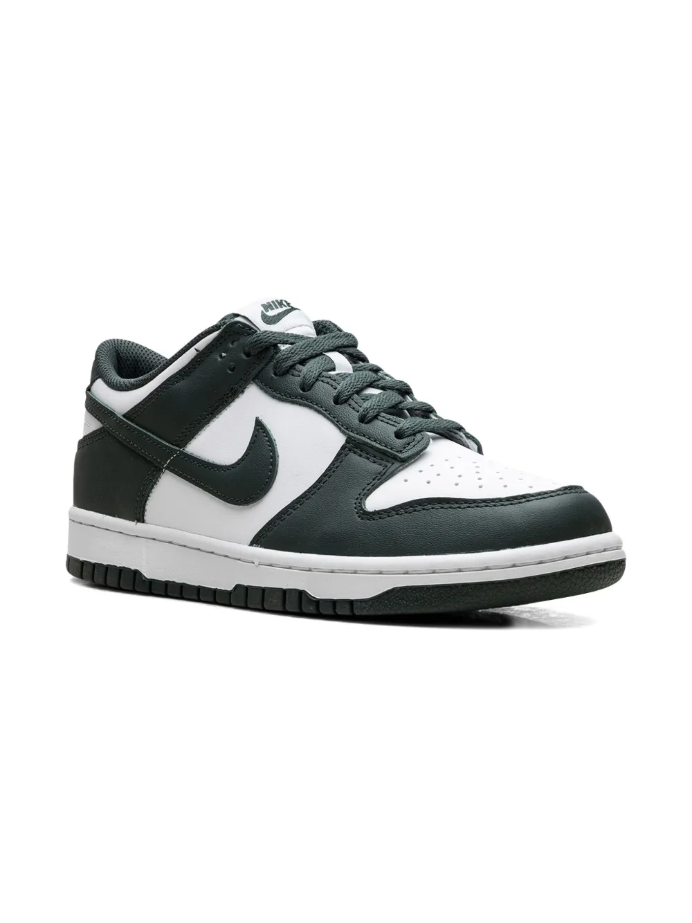 Nike Kids Dunk Low "White Vintage Green" sneakers
