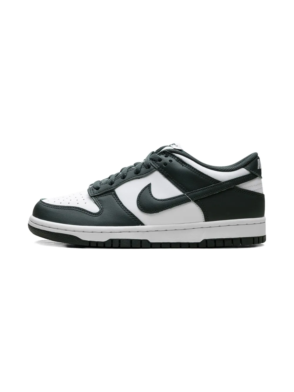 Nike Kids Dunk Low "White Vintage Green" sneakers