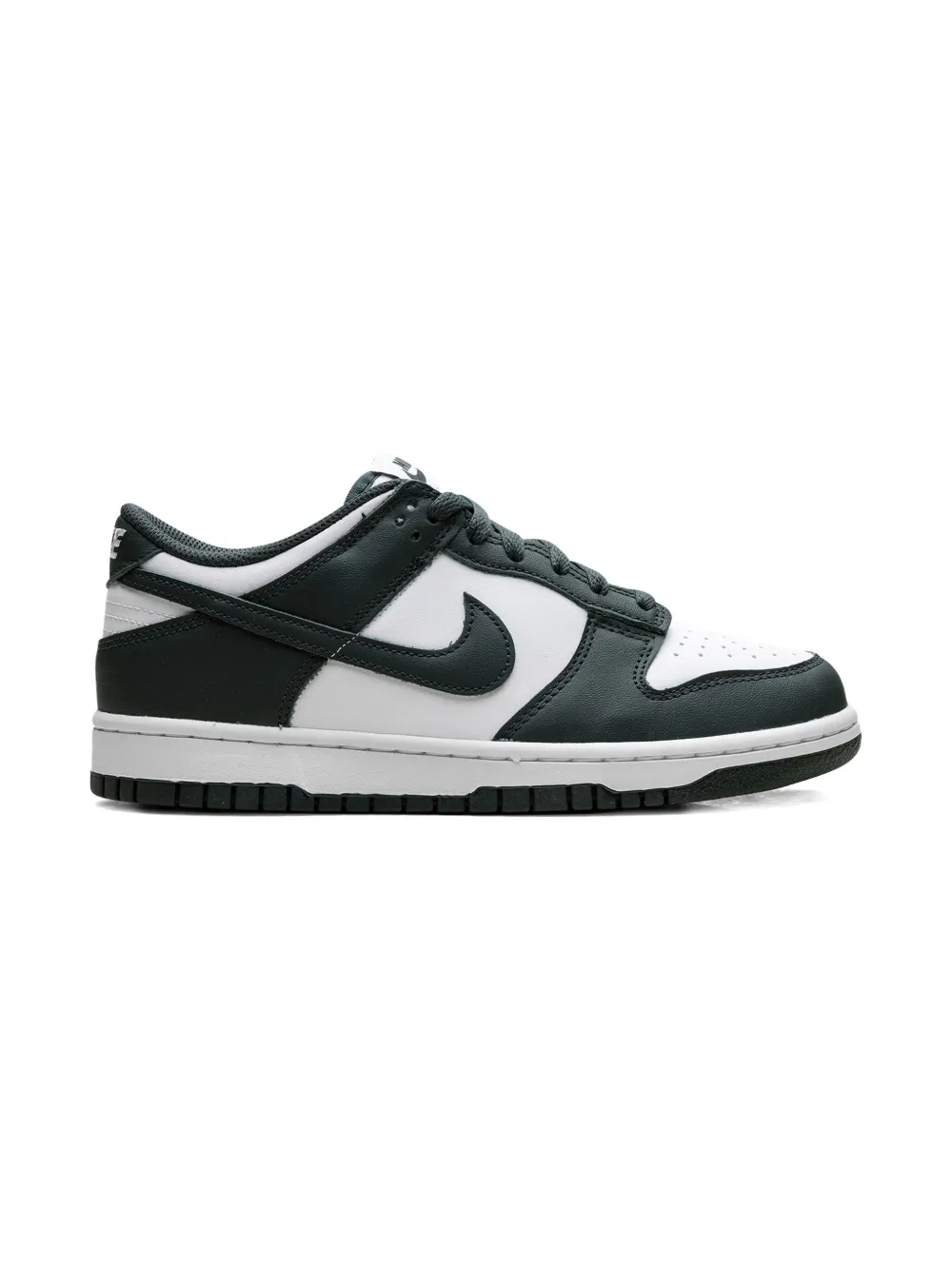 Nike Kids Dunk Low "White Vintage Green" sneakers