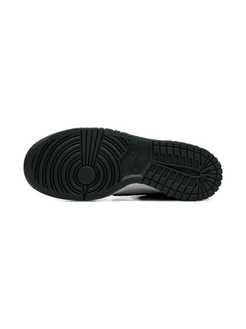 Nike Kids Dunk Low "White/Vintage Green" sneakers