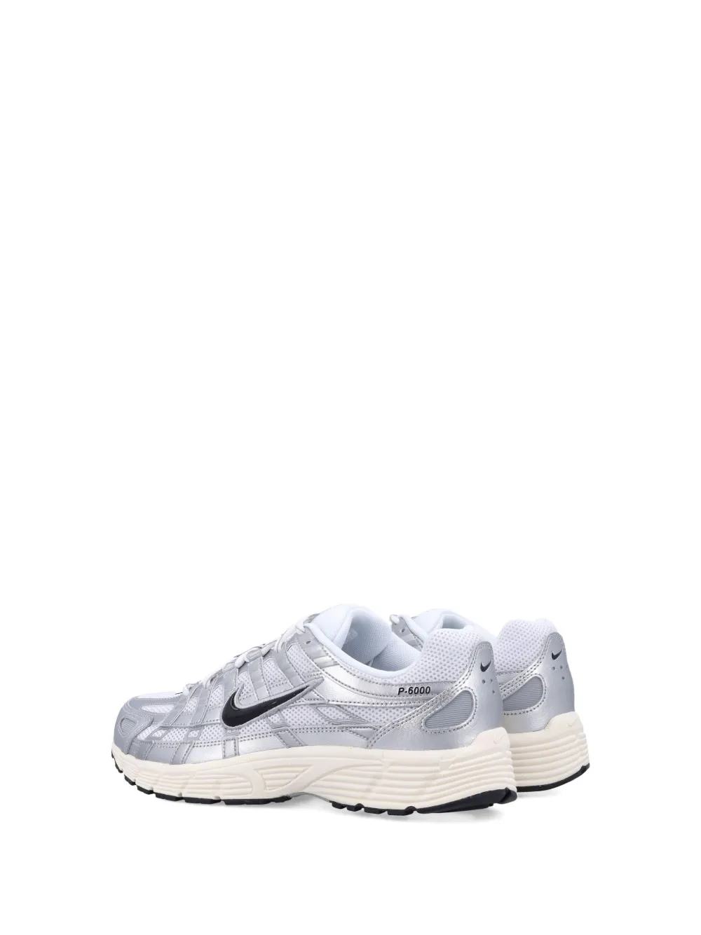 Nike P-6000 mesh-panelled sneakers Silver