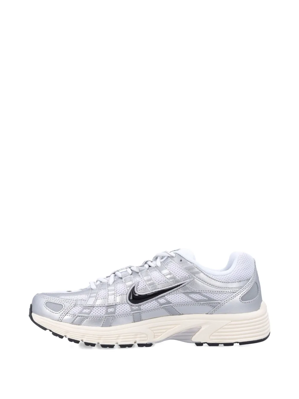Nike P-6000 mesh-panelled sneakers Silver