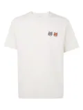 Maison Kitsuné Fox Head embroidered T-shirt - Neutrals