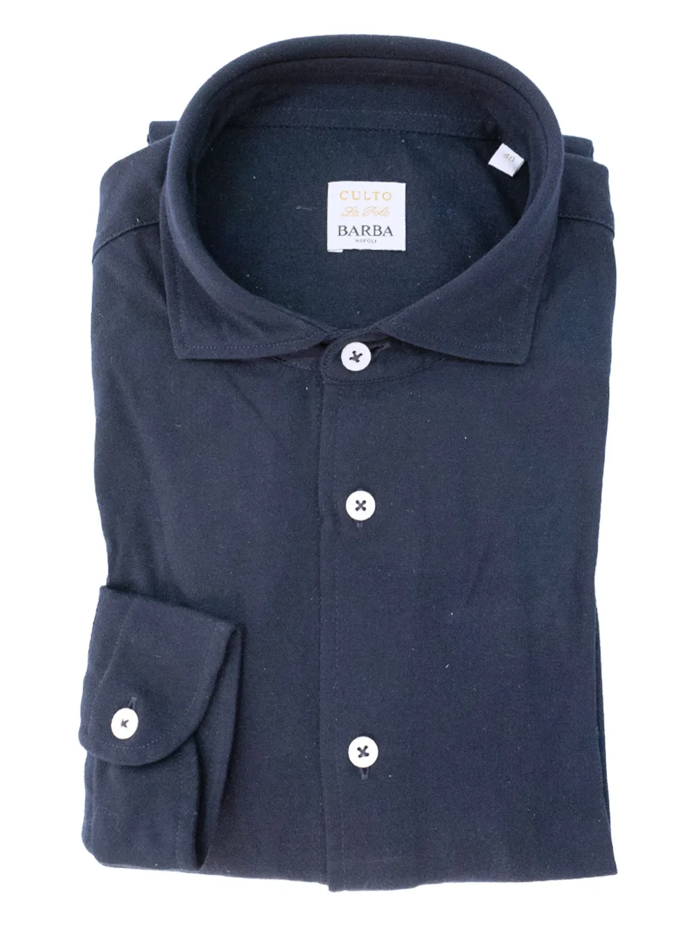 Barba Katoenen overhemd Blauw