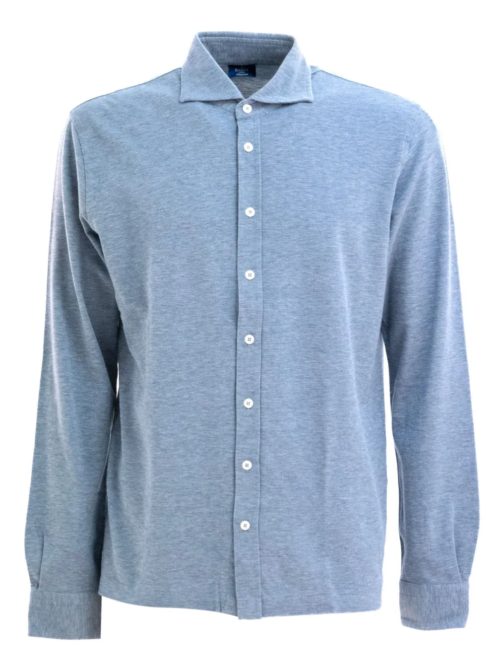 Barba Button-down overhemd Blauw