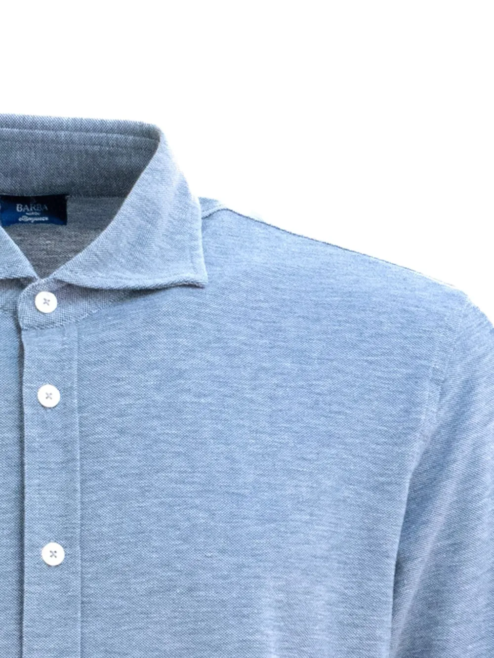 Barba Button-down overhemd Blauw