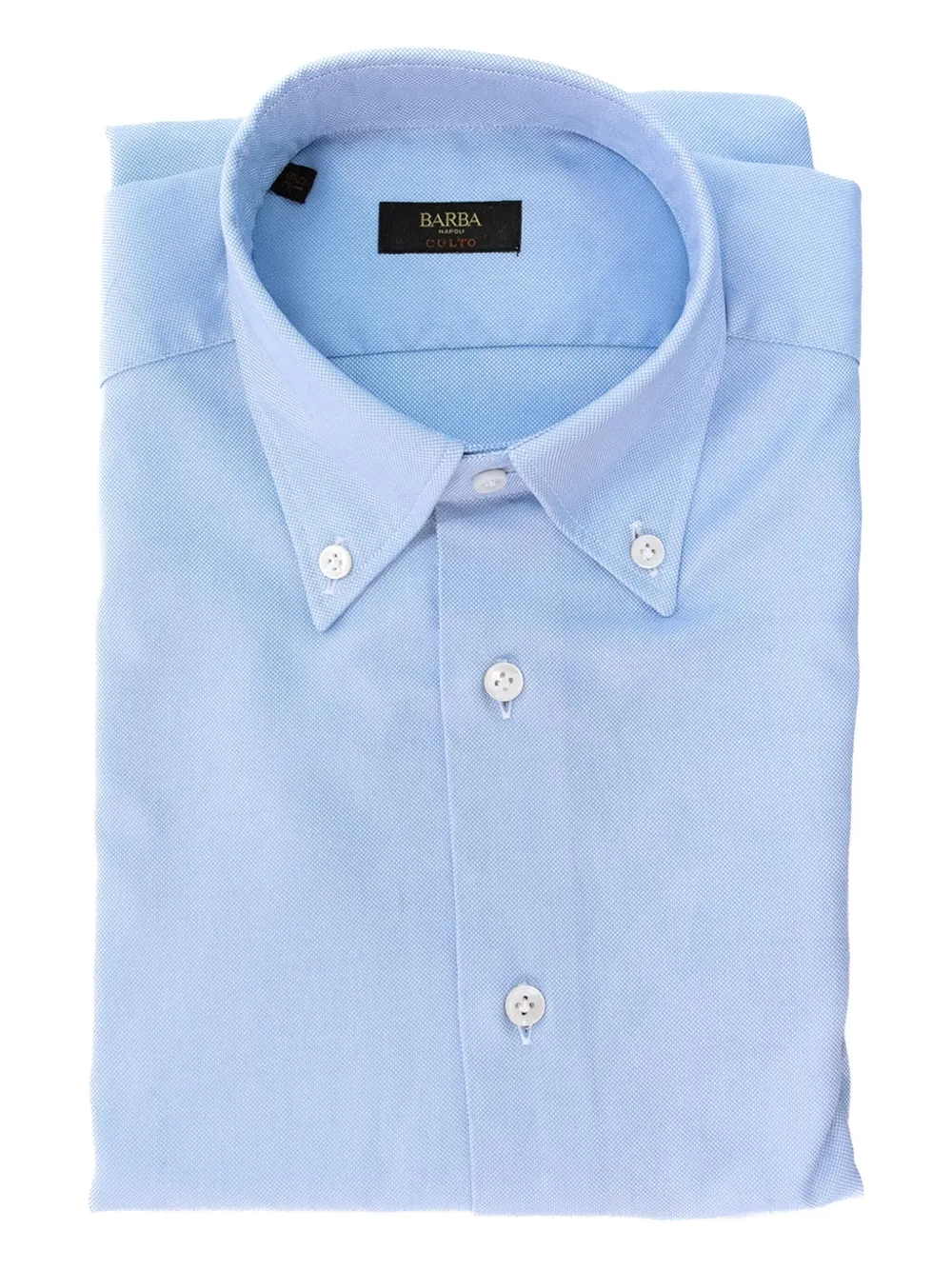 Barba Button-down overhemd Blauw