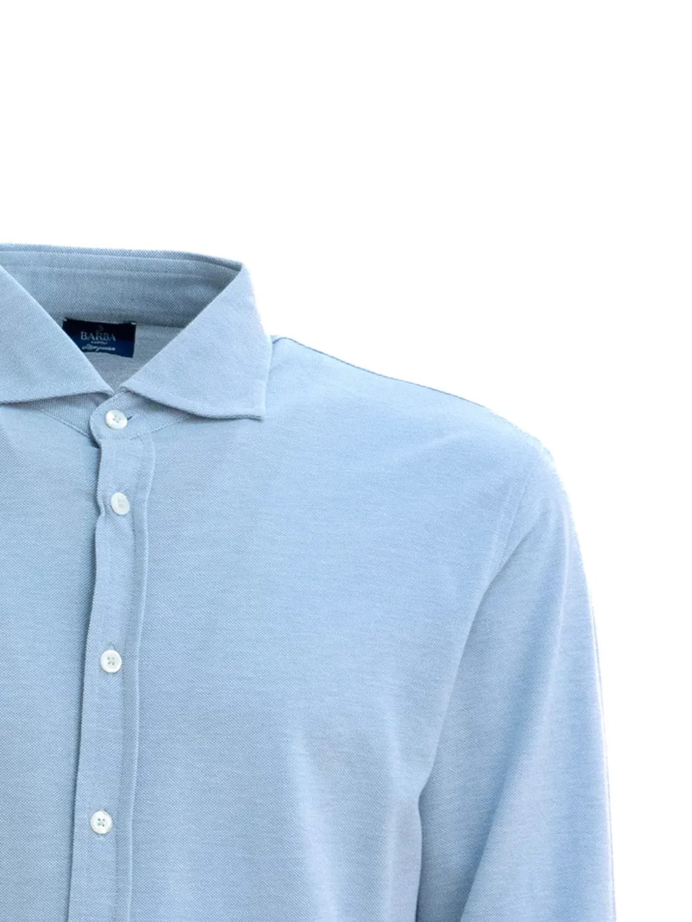 Barba Button-down overhemd Blauw
