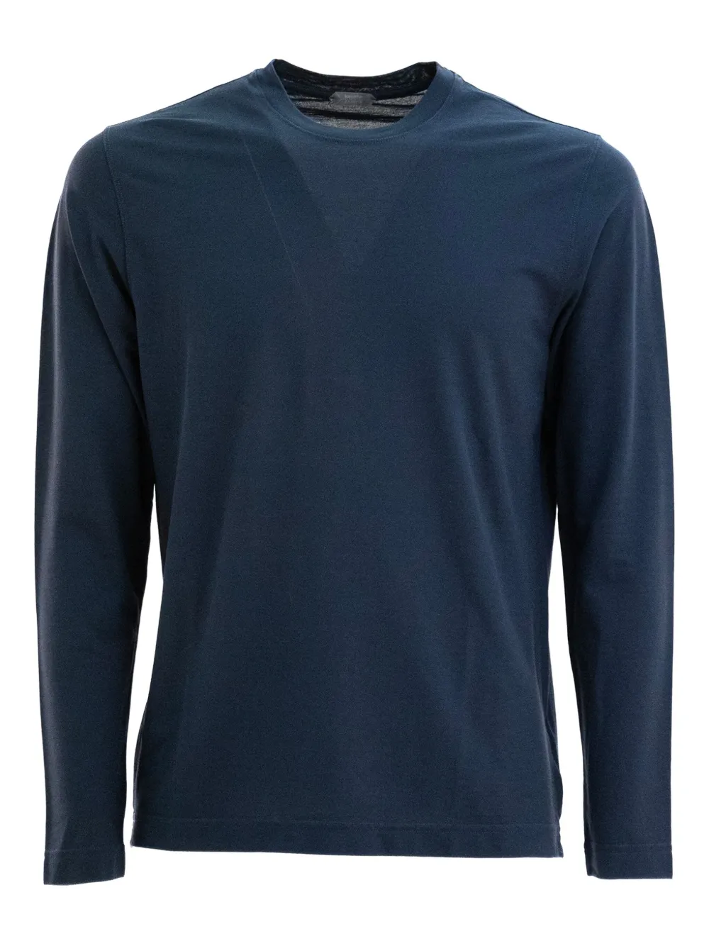 Zanone T-shirt met ronde hals Blauw
