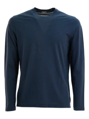 Tシャツ・カットソー ZANONE Men T-shirt Blue 815164ZN374 Z0542 811821-z0380z5065-size50_mens-