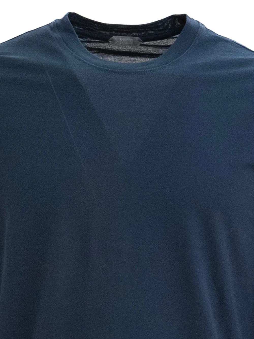 Zanone T-shirt met ronde hals Blauw