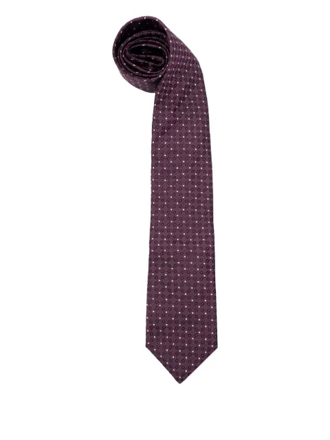 Brunello Cucinelli geometric-print silk tie