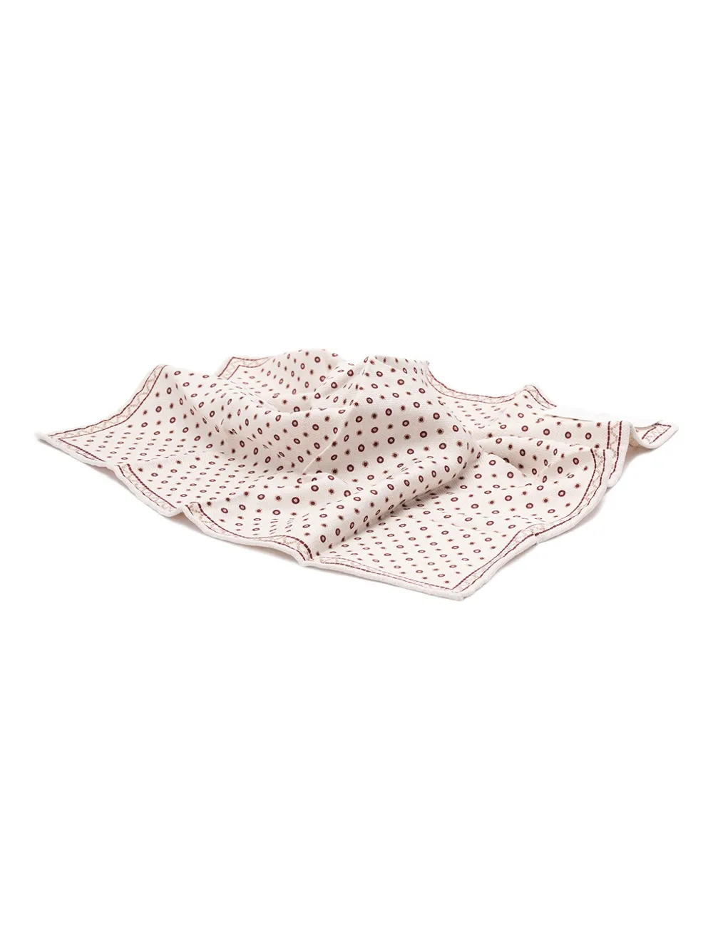 Brunello Cucinelli geometric-pattern scarf | Neutrals | Image 1
