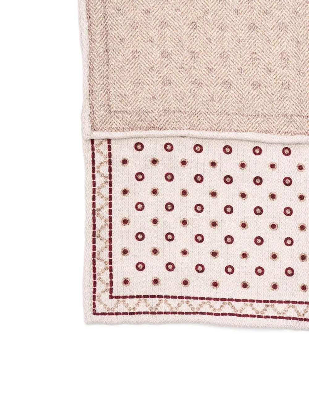 Brunello Cucinelli geometric-pattern scarf | Image 2