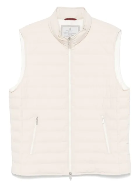 Brunello Cucinelli quilted gilet