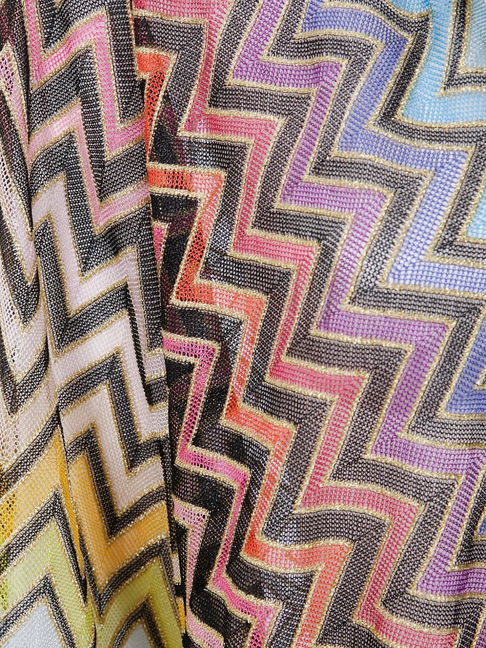 Missoni Zigzag-pattern dress Zwart
