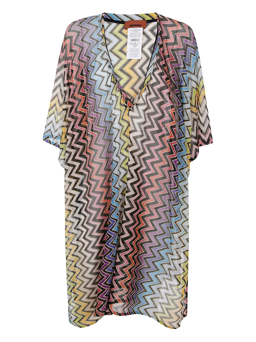 Missoni Zigzag-pattern dress Zwart