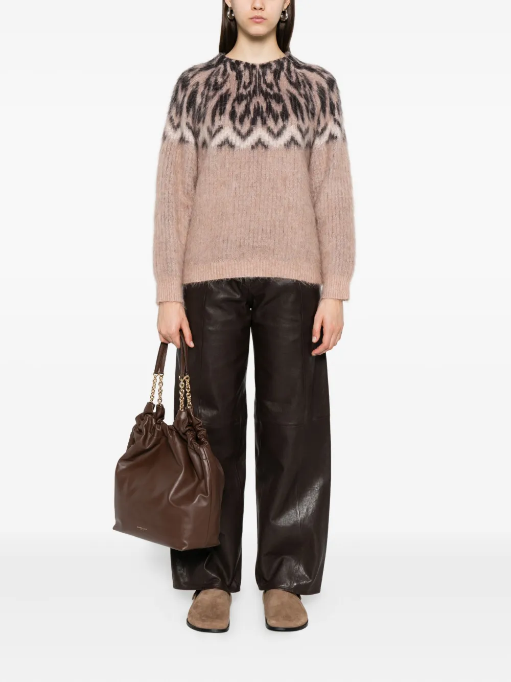 Forte Forte Fairisle pattern sweater | Knitted Sweaters | Image 2