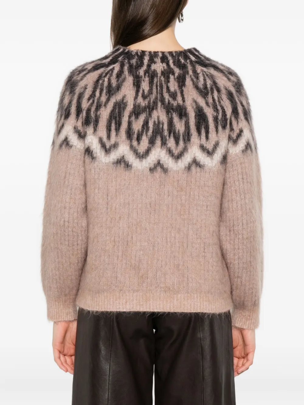 Forte Forte Fairisle Pattern Sweater In Multi