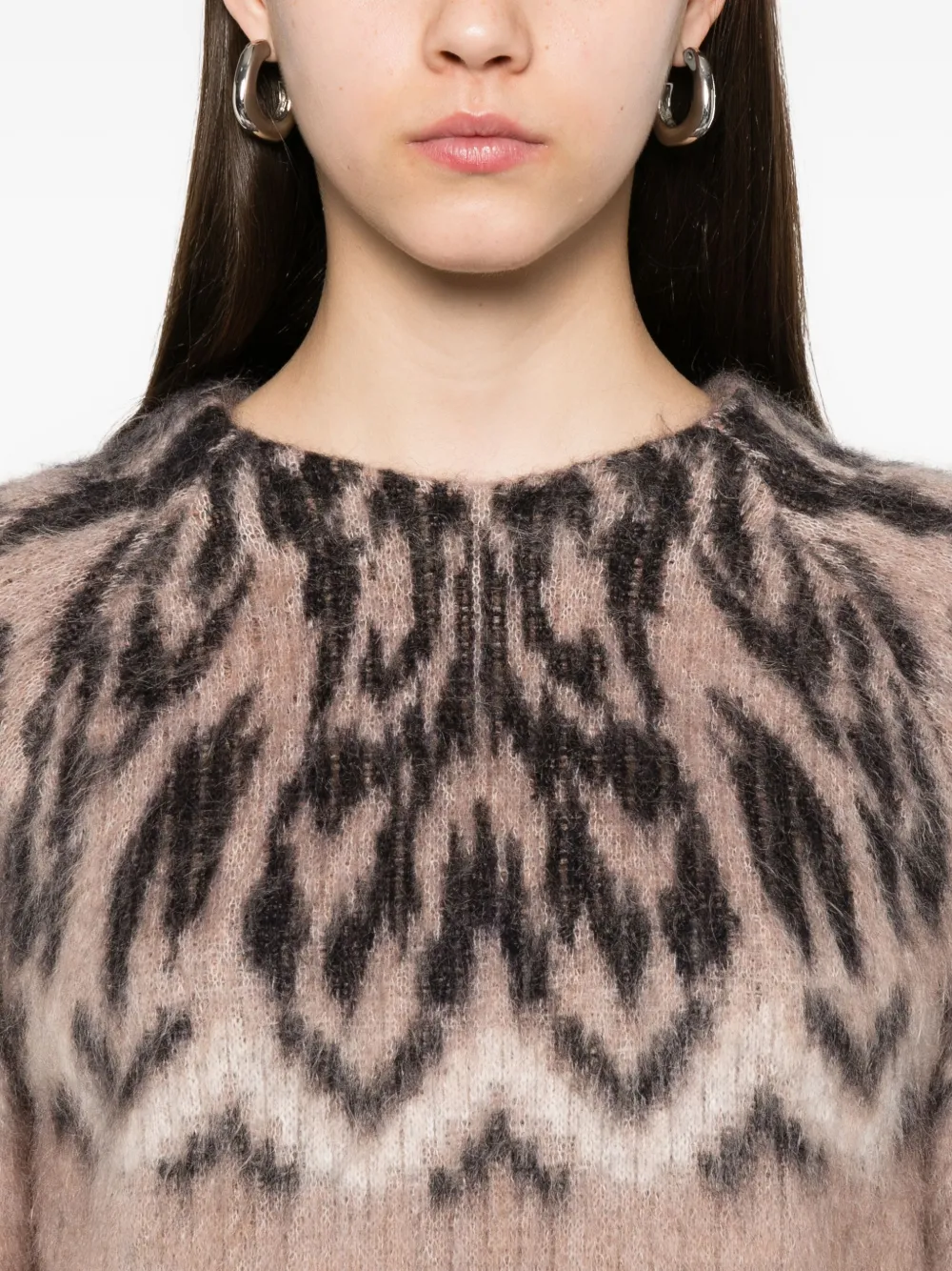 Forte Forte Fairisle Pattern Sweater In Multi