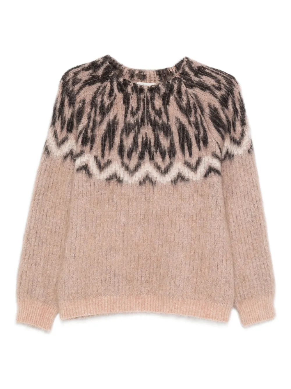 Forte Forte Fairisle pattern sweater | Neutrals | Image 1