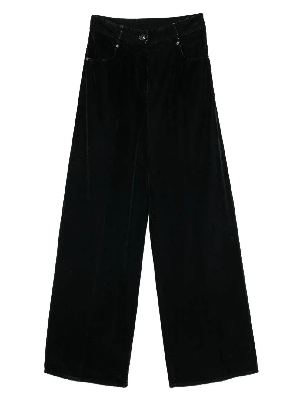 Forte Forte velvet trousers | Black | Image 1