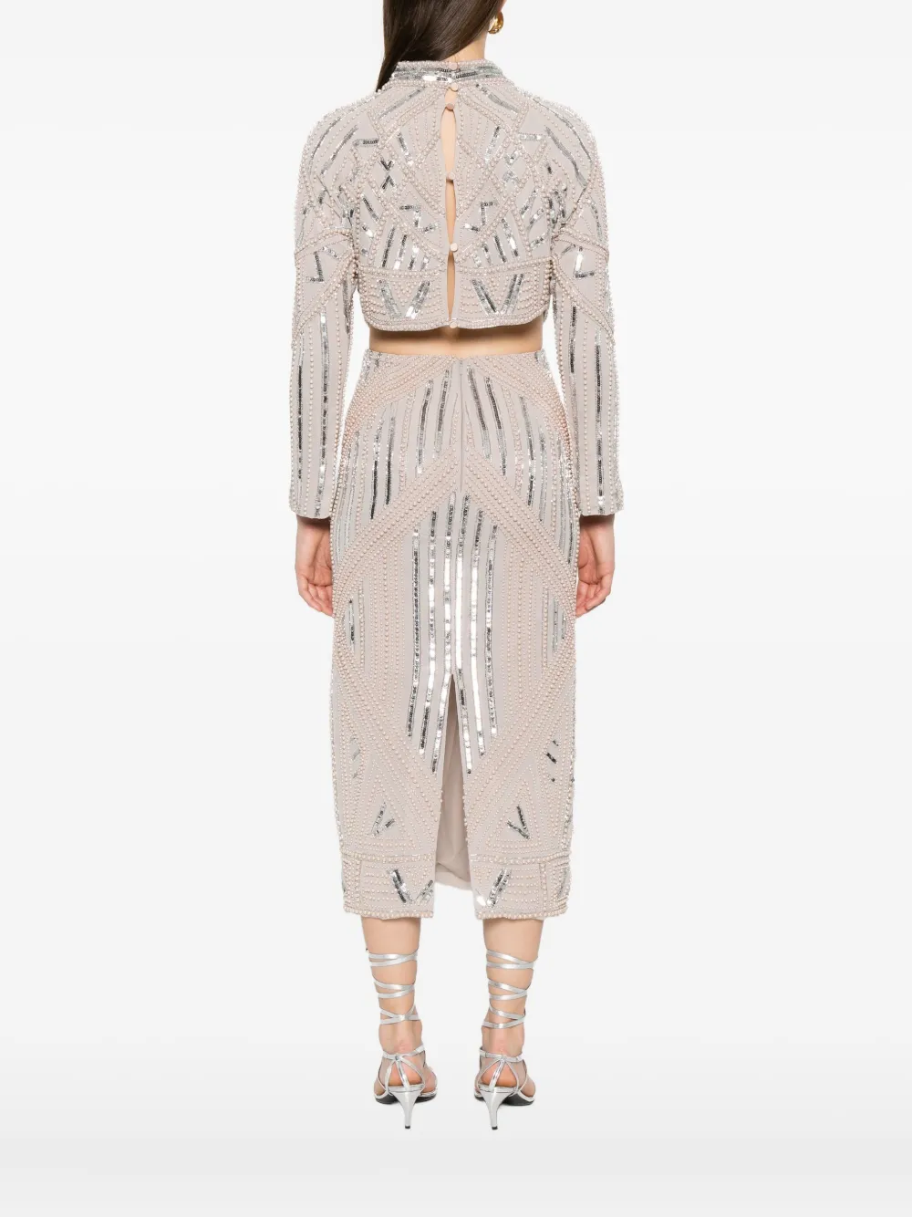 Forte Forte Sequin-embellished Top In Neutral