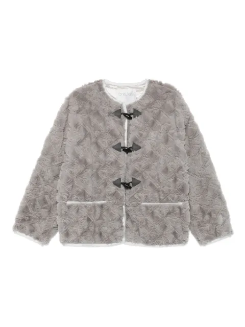 Forte Forte toggle-fastening textured jacket